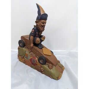 Tom Clark Cairn Studio Gnome Figurine Cub Scout Artist Signed Pinewood Derby BSA